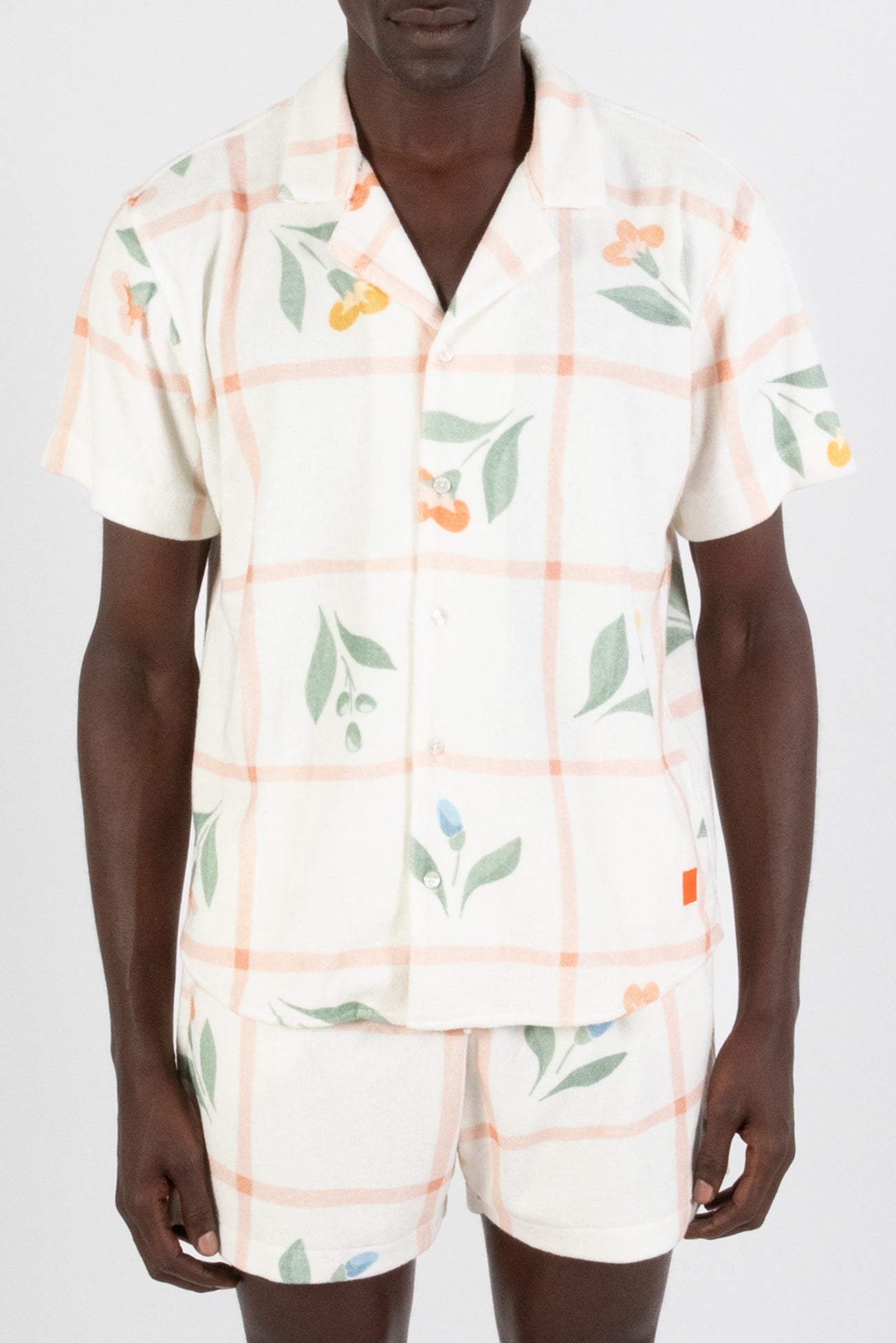 Poppy Resort Terry Polo Button Down